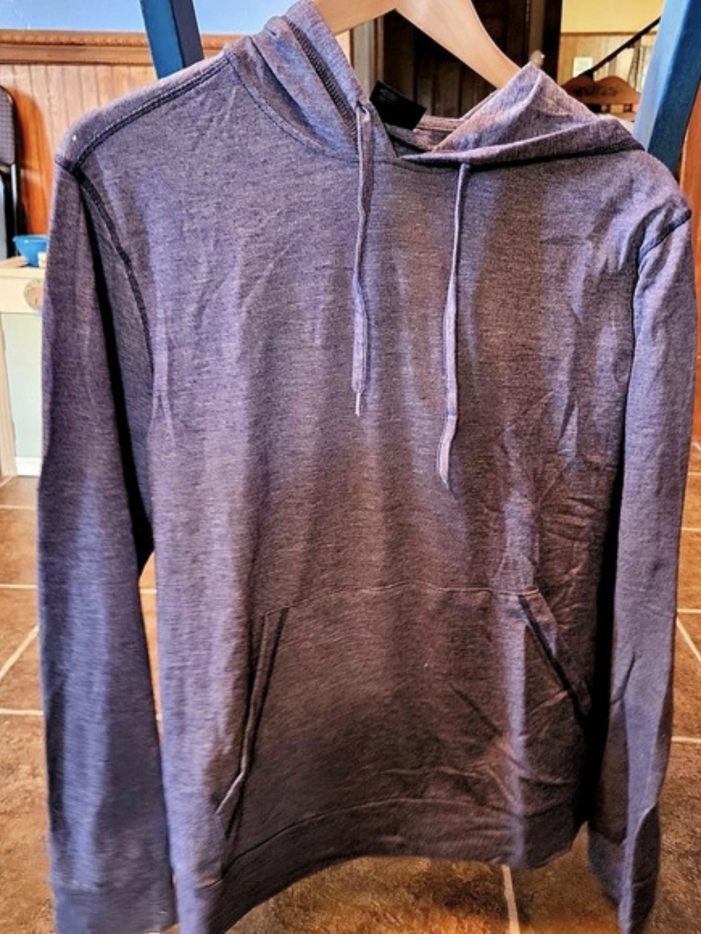 32 Degrees COOL Hooded Pullover in Purple Size Medium Like New